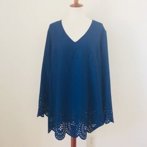 Catalina C4 soft Knit Tunic Swim Cover-up Top XL
